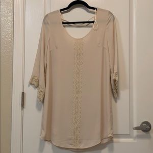 Long sleeve shift dress ASTR
